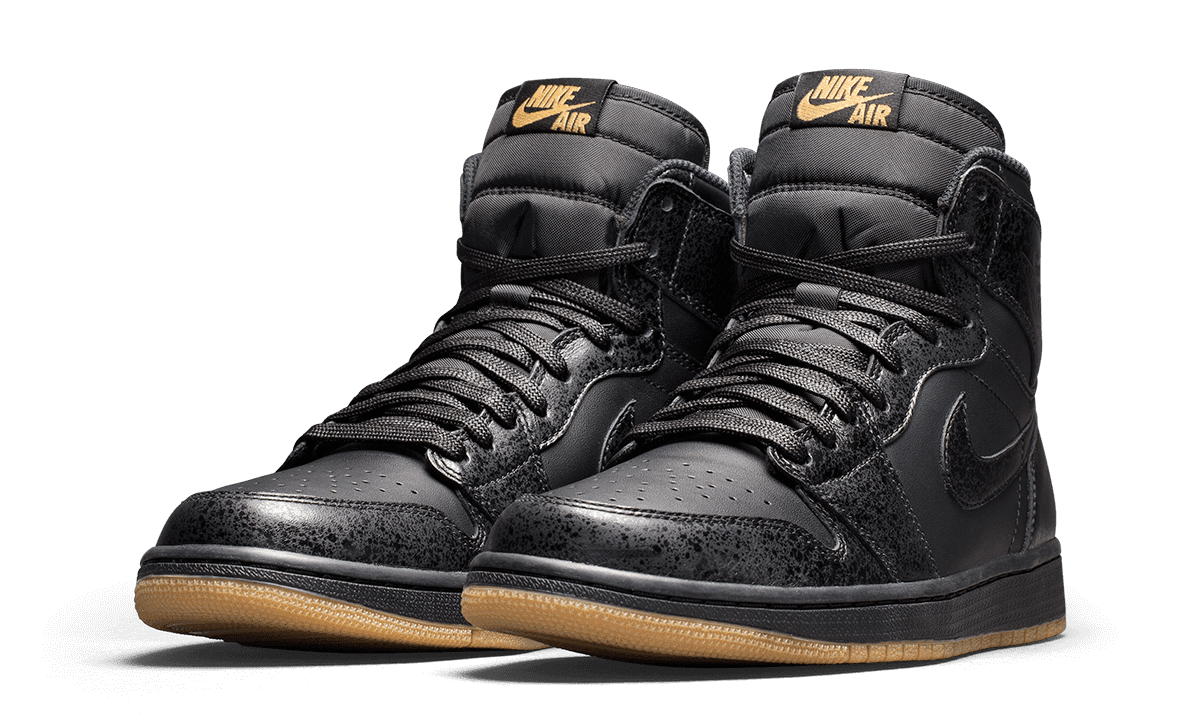 Black jordan 1 gum bottom Clearance