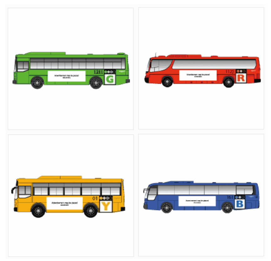 서울시-대표-버스-색상-모음-사진