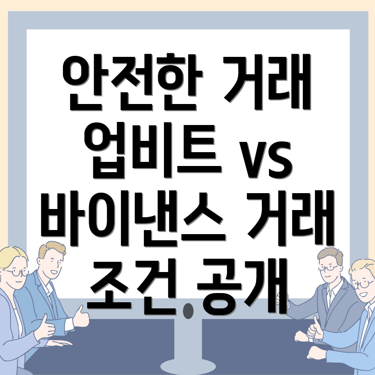 안전한 거래조건