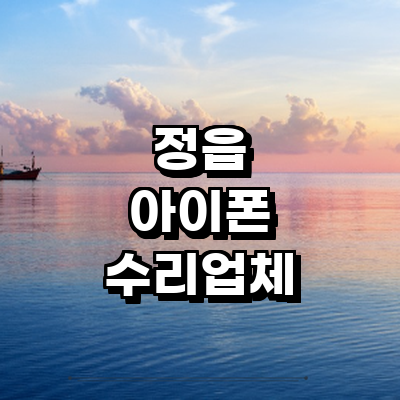 정읍시 아이폰수리