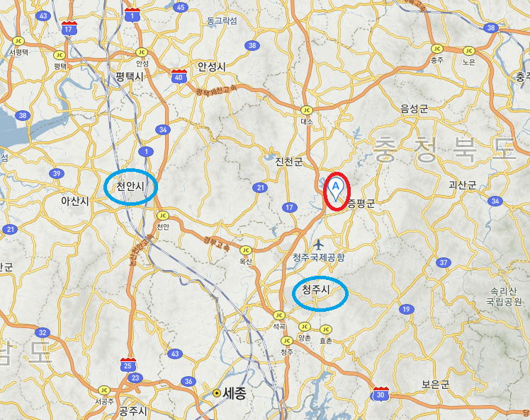  중부권MEGAHUB(터) 위치는 어디?
