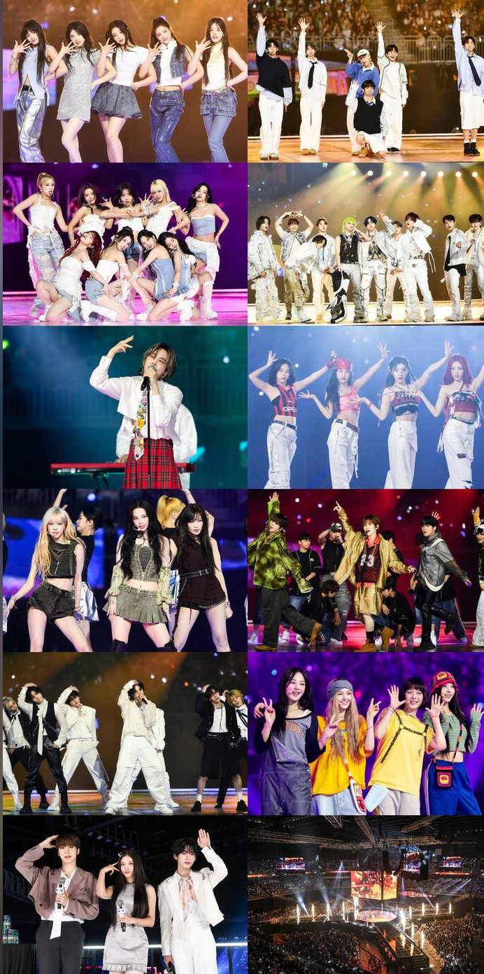  K-Wave 콘서트 인기가요, 눈과 귀가 호강하는 시간