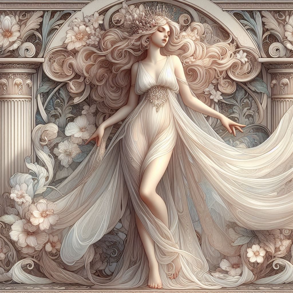 Enchanting of Greek goddess 04