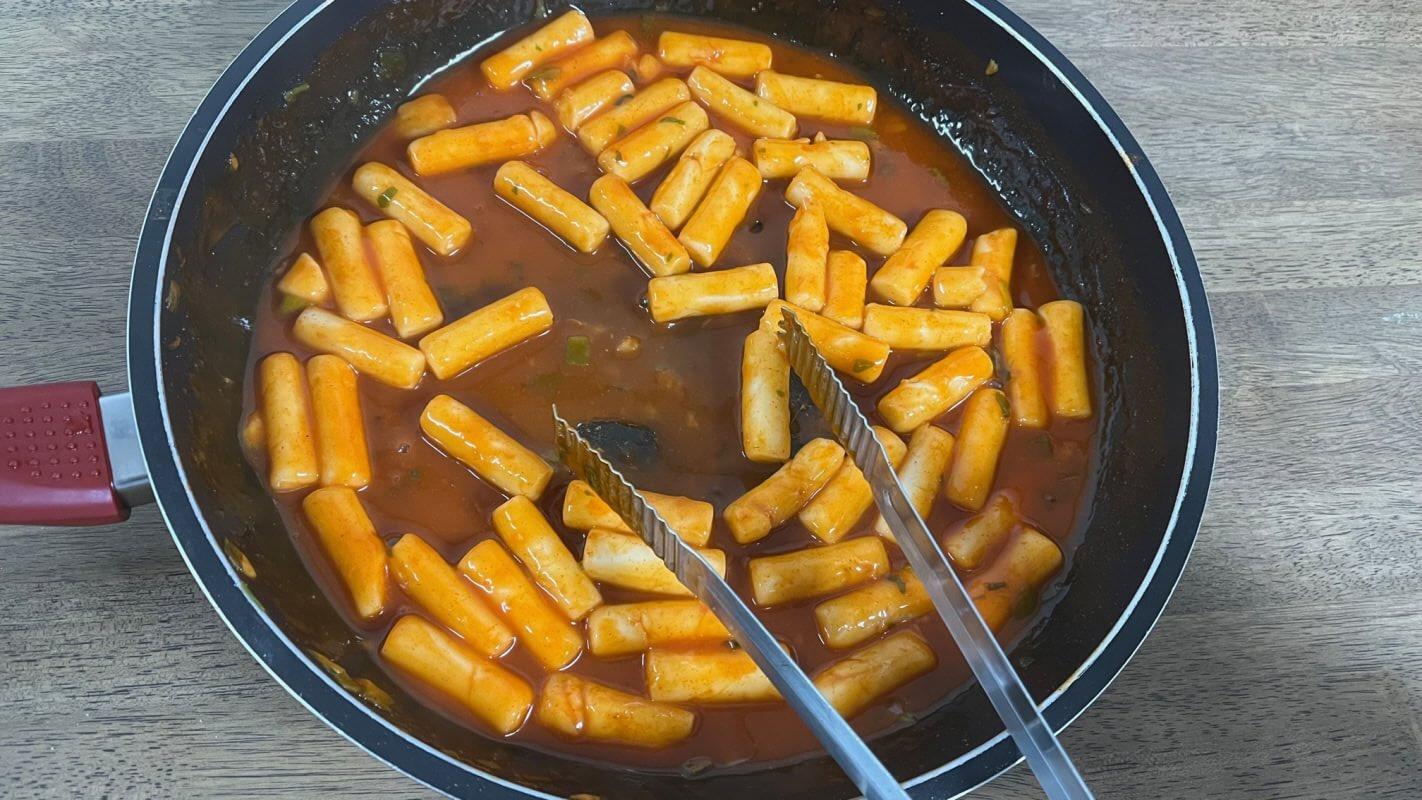 국물떡뽁이 완성