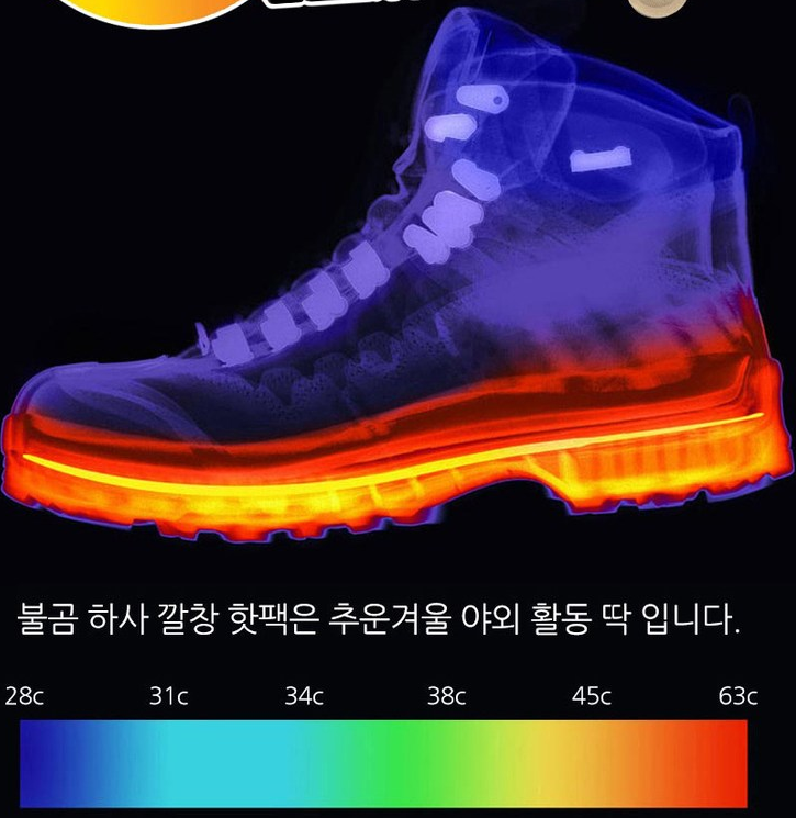  발이 시린 겨울 발열깔창 하나로 해결