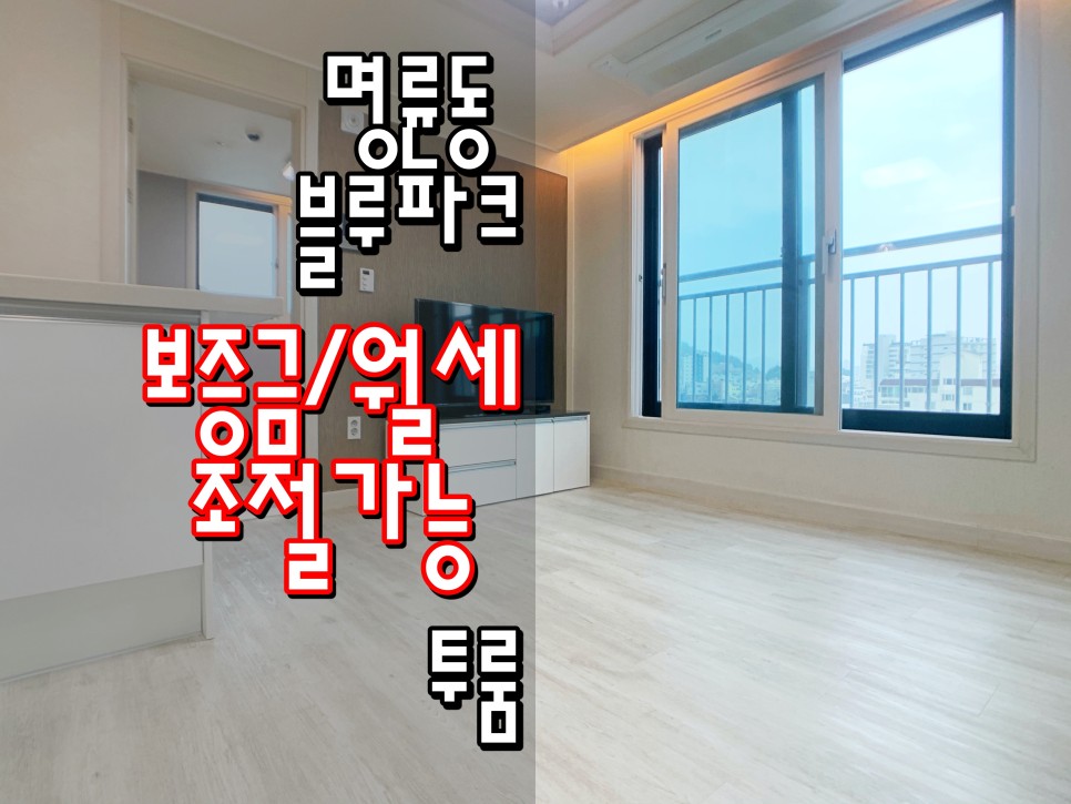  동래투룸 동래역투룸 명륜동투룸 '블루파크'