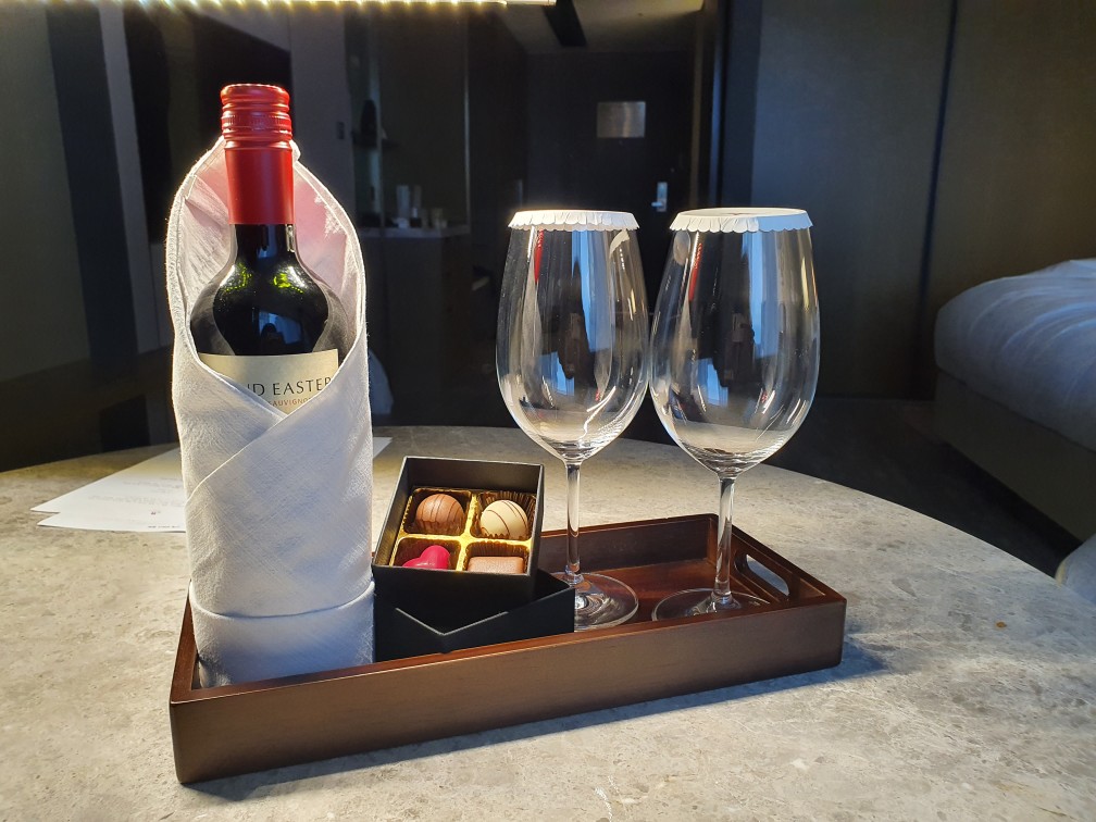 대구 메리어트 호텔 플래티넘 엘리트 혜택 - 와인과 초콜릿