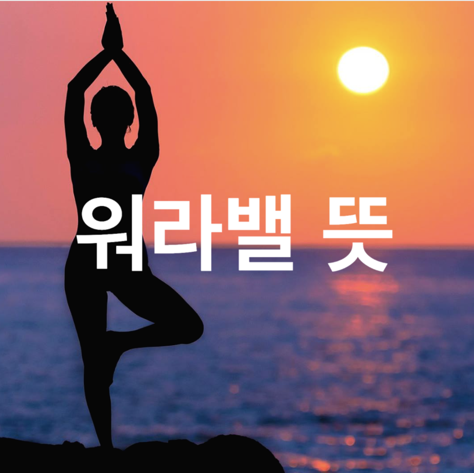  워라밸 뜻