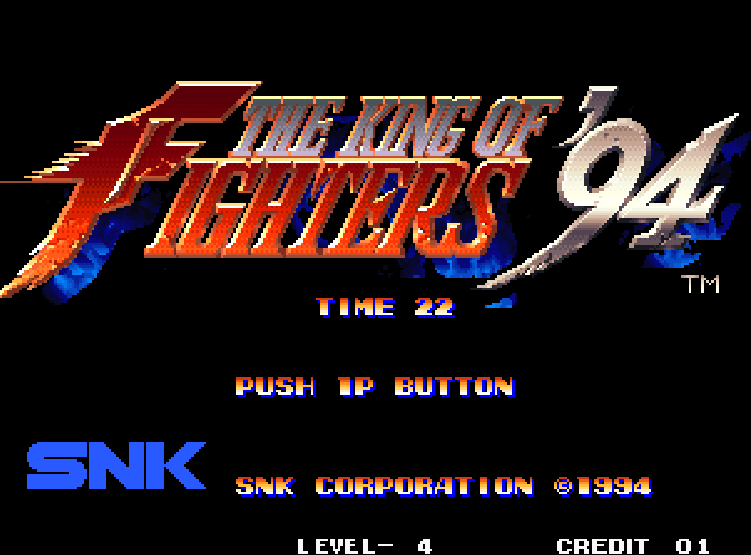  더 킹 오브 파이터즈 '94 (SNK - 1994년)