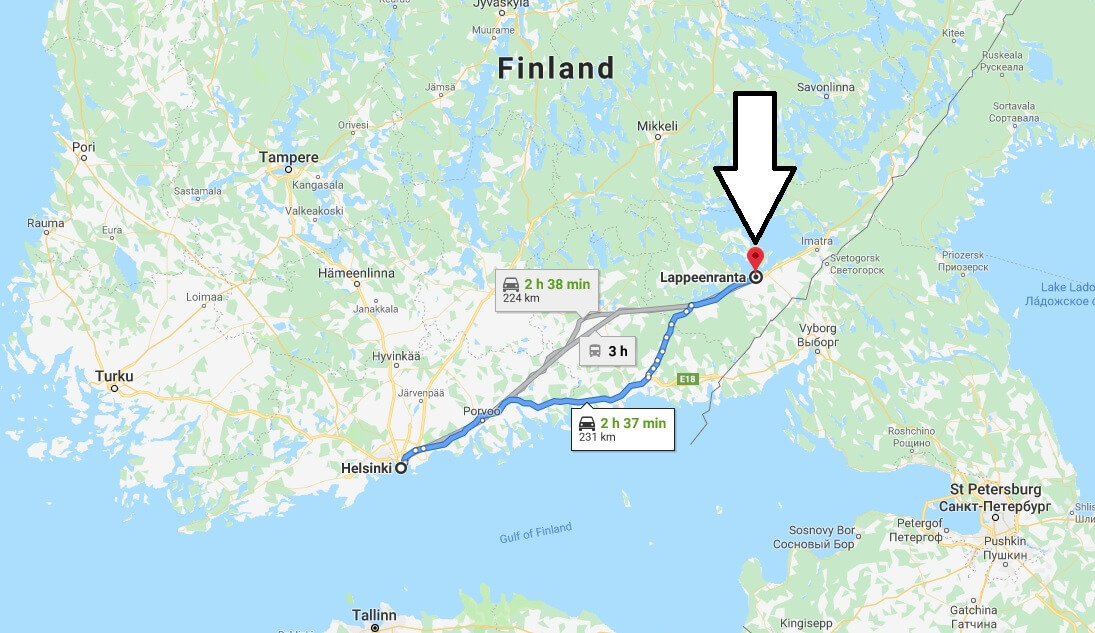 헬싱키-라펜란타 Helsinki to Lappeenranta