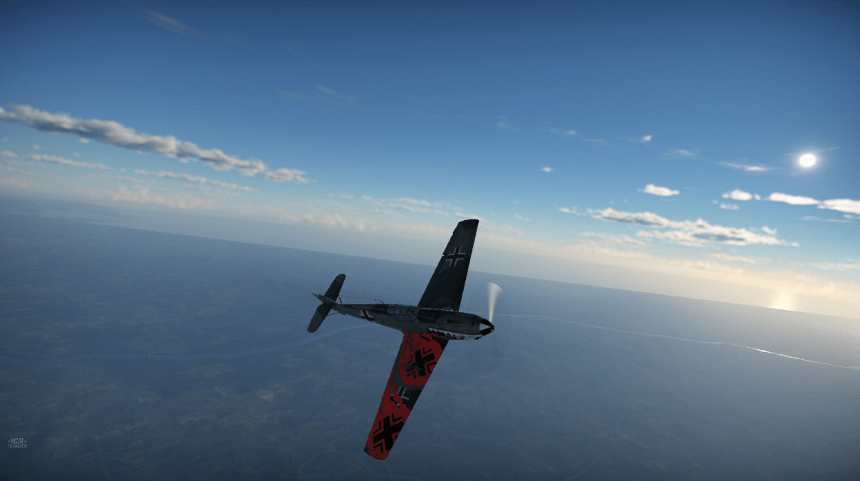 Bf 109를 보여주는 사진