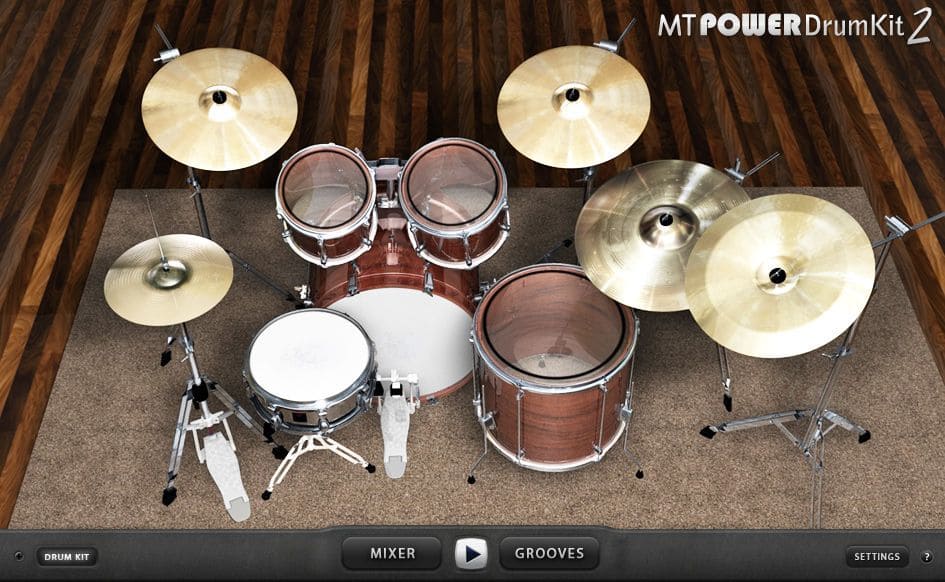 무료 가상악기 VSTi - MT Power Drumkit 2 드럼