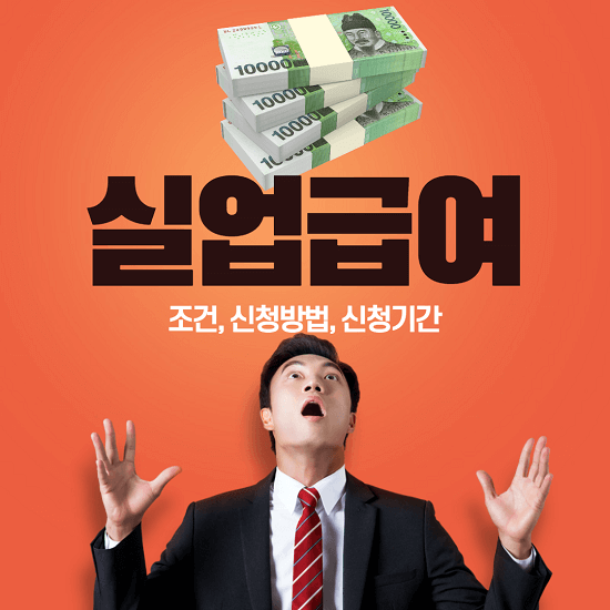  고용보험 실업급여 조건 신청방법, 기간