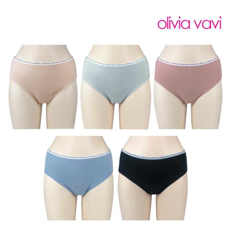 올리비아바비 파스텔 로고 면스판 팬티 5종