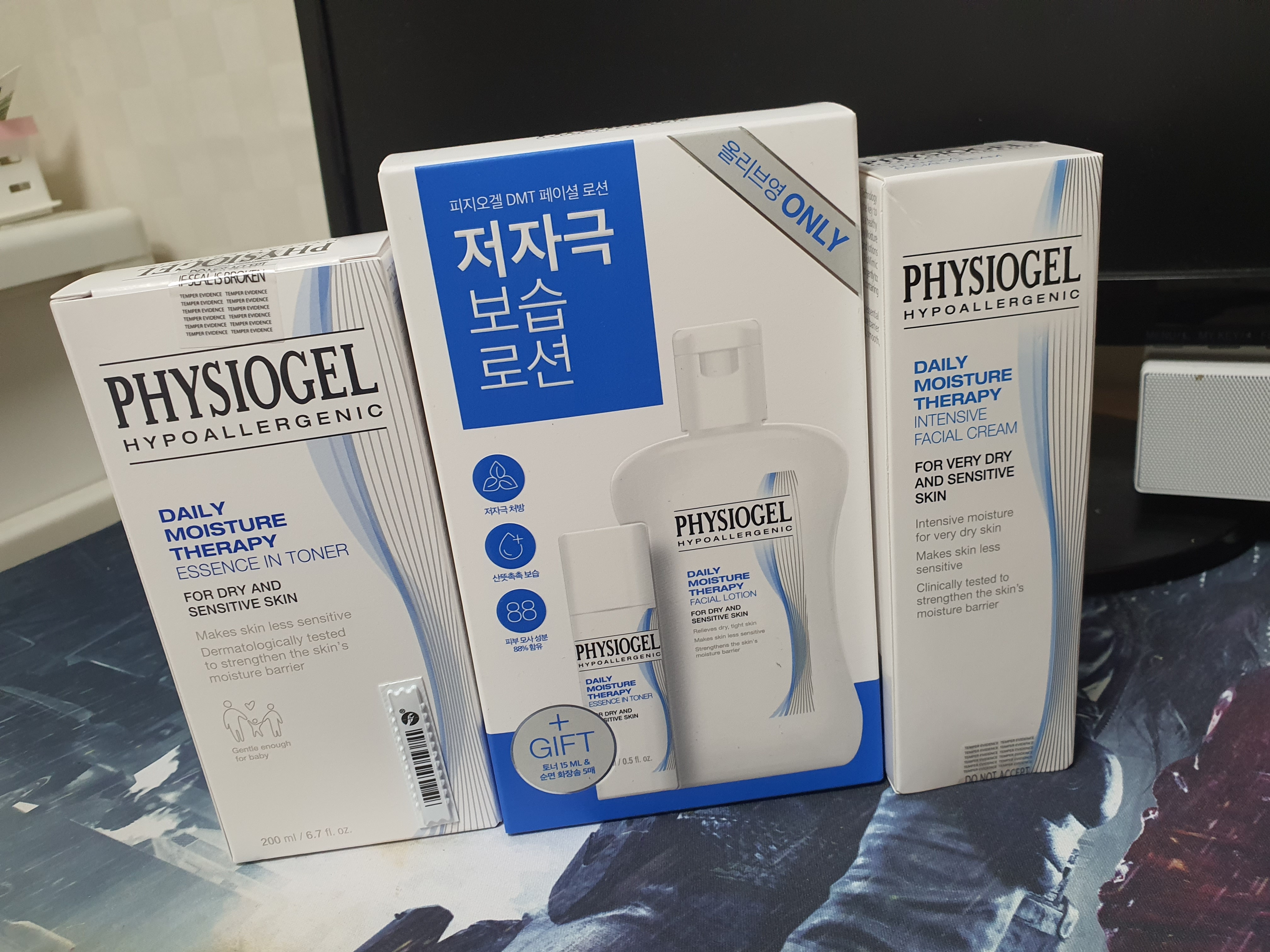  피지오겔 토너 로션 크림 후기