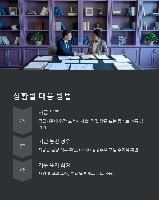 상황별 대응 방법