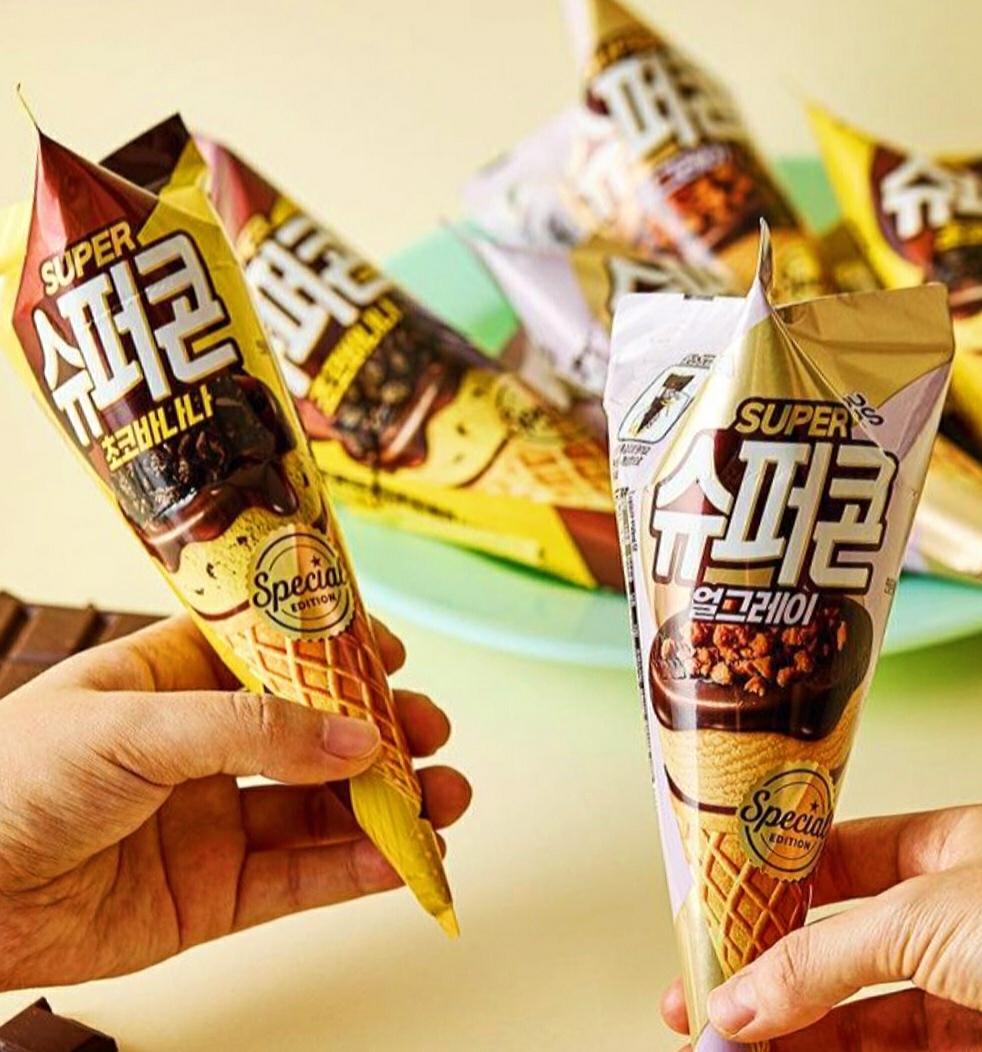  슈퍼콘 신상 2종 리뷰! 슈퍼콘 얼그레이/슈퍼콘 초코바나나 맛, 가격, 파는곳, 칼로리 정보 솔직리뷰 후기
