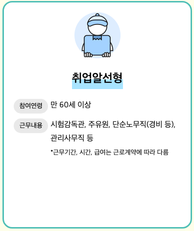 시니어-일자리-취업알선형-개요