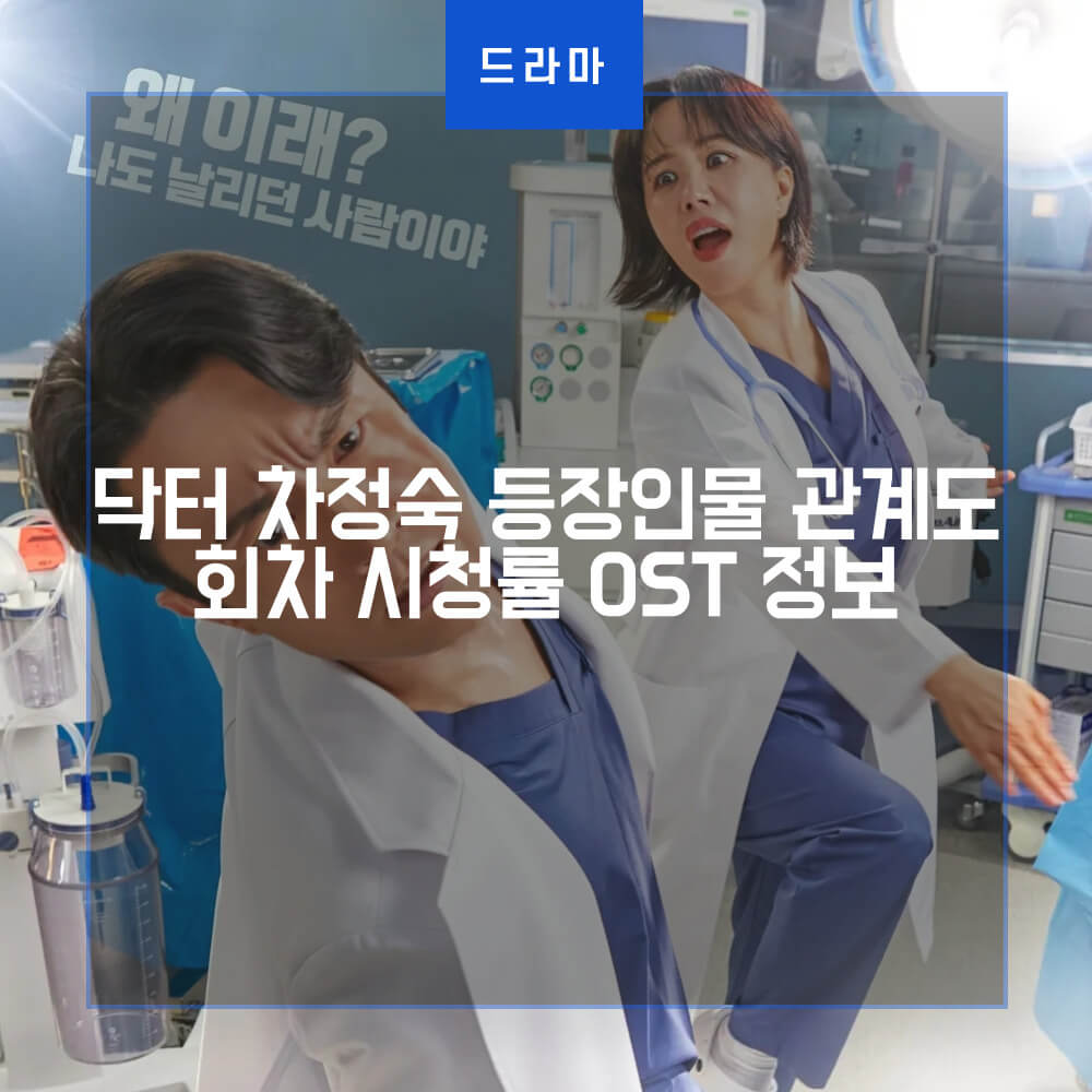 닥터 차정숙 드라마 정보