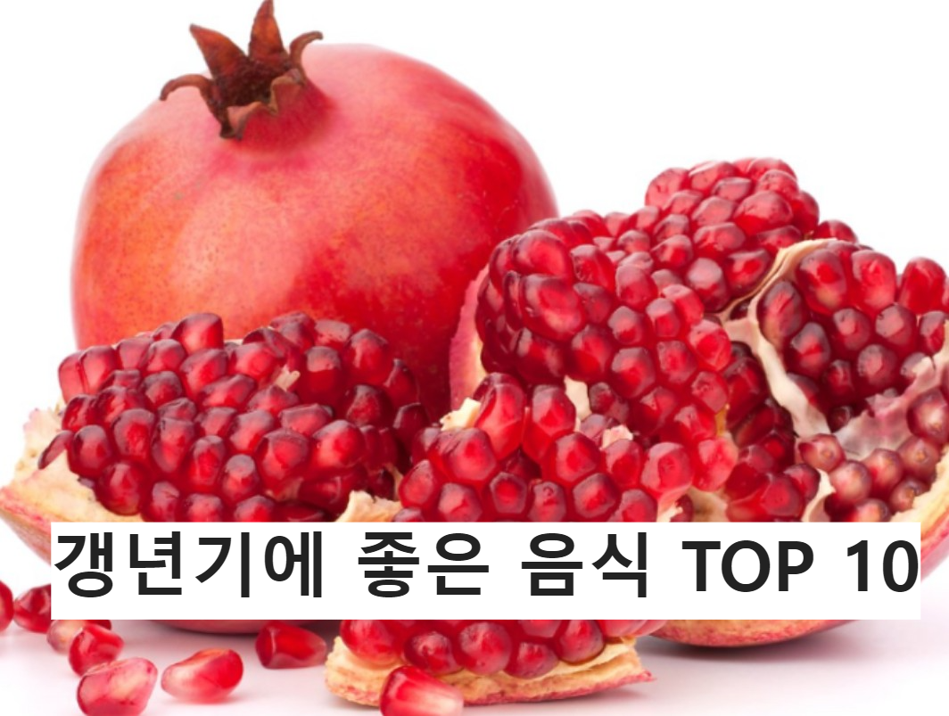 갱년기에 좋은 음식 TOP 10가지