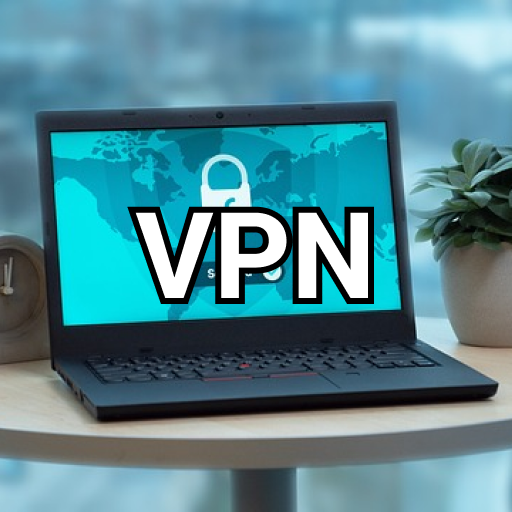 노트북과 &quot;VPN&quot;문구