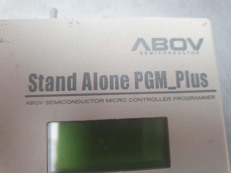 Micro Control Programer 개발장비 툴 MCU Programmer Semiconductor Micro Controller PGM+ ABOV Stand ...