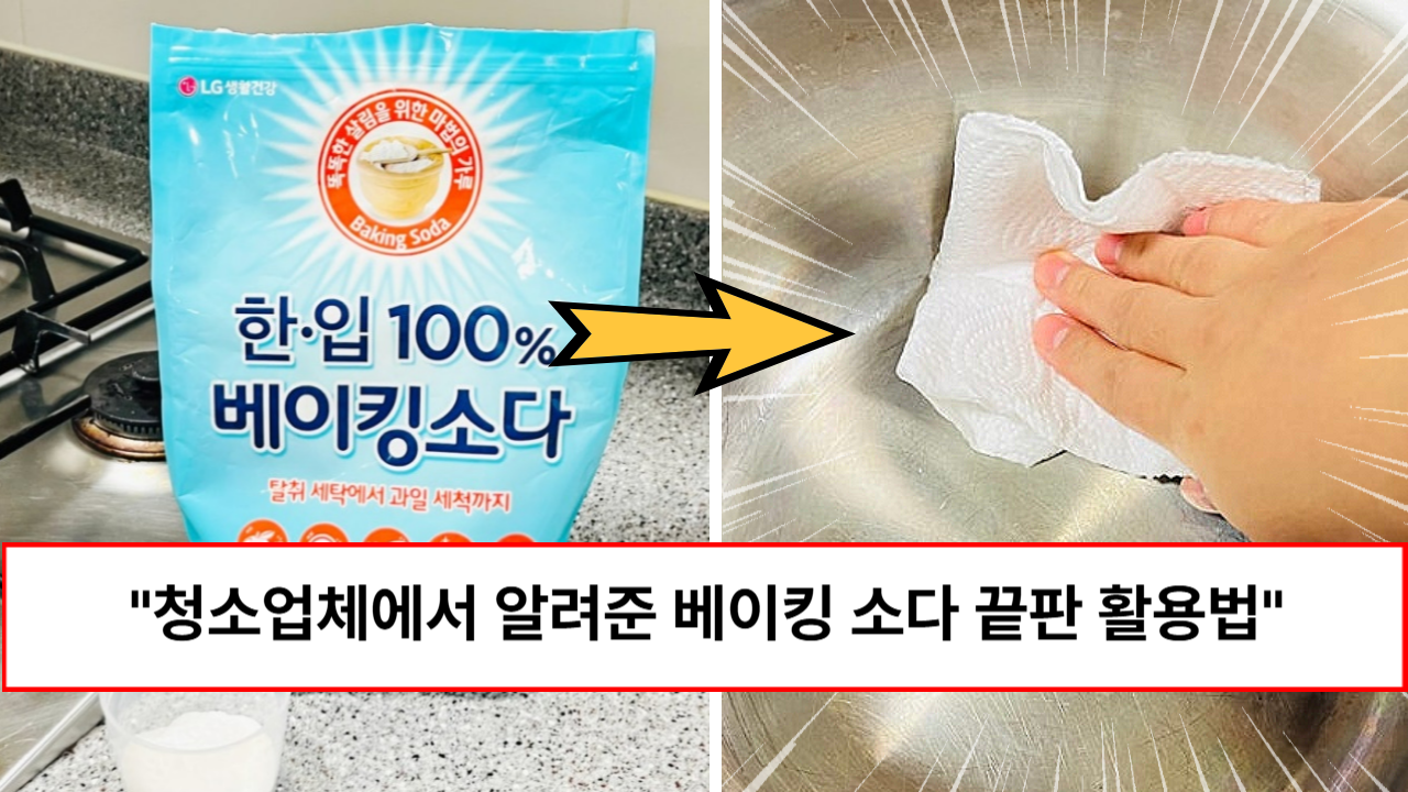 “이게 가능합니다” 집에 하나씩은 있는 베이킹소다를 이용한 기상천외한 생활 활용 방법들