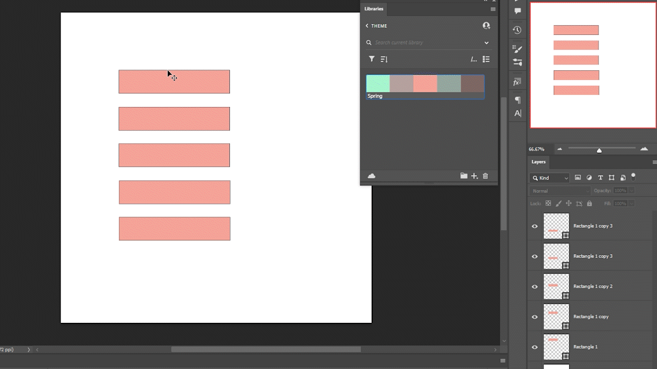 테마 이용해서 색상변경