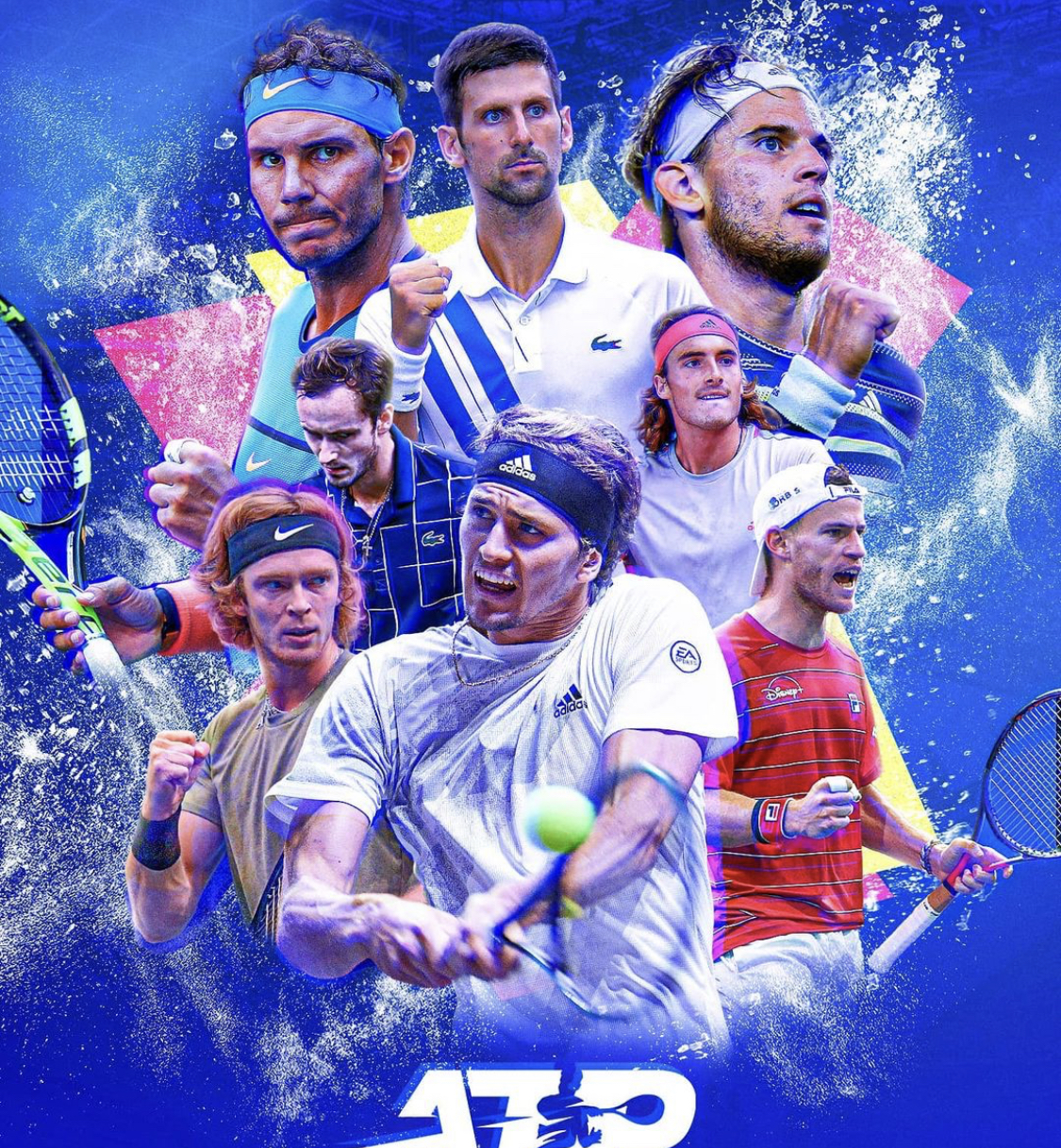  2020 ATP 파이널스 대진표 남자테니스대회 NITTO
