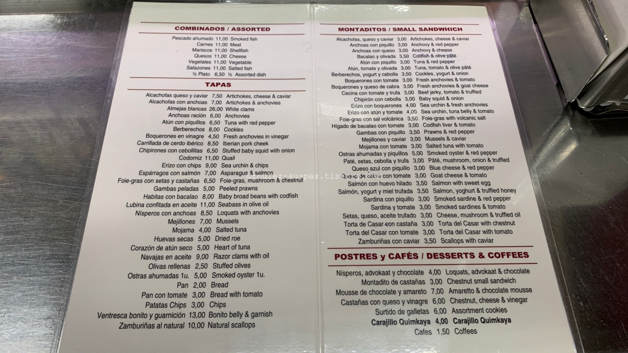 Barcelona_QUIMETQUIMET_MENU.JPG