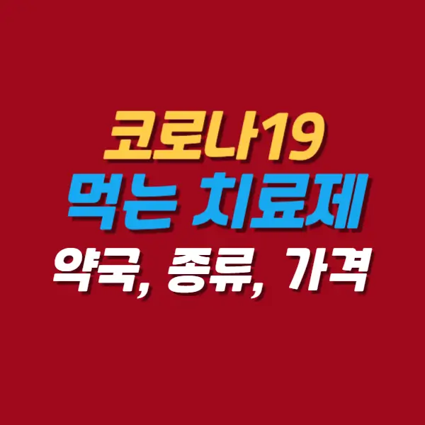 코로나19-먹는치료제