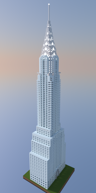 Chrysler building minecraft