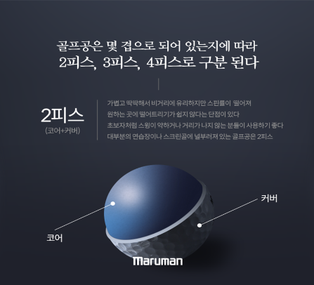 2피스 골프공