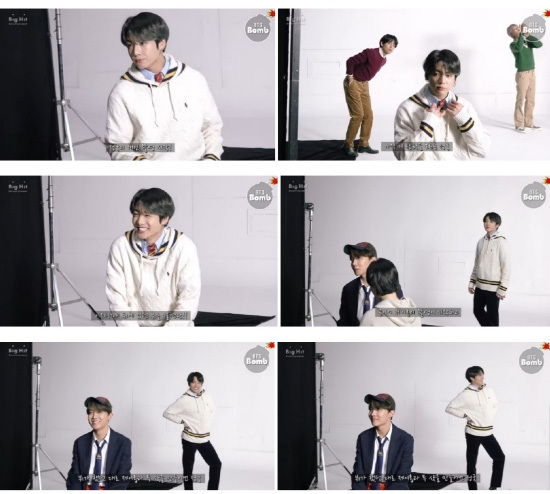  '방탄TV' 정국, 재치+유쾌 투샷 만드는 '귀여운 동생미' 발산