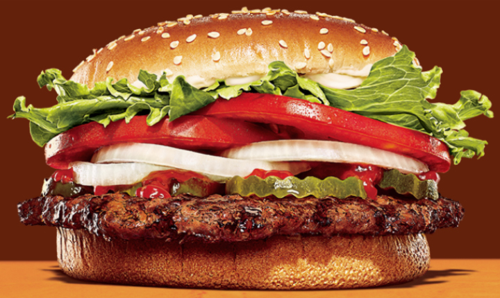 버거킹 1월 행사 메뉴 가격 인상 소식 햄버거 이미지