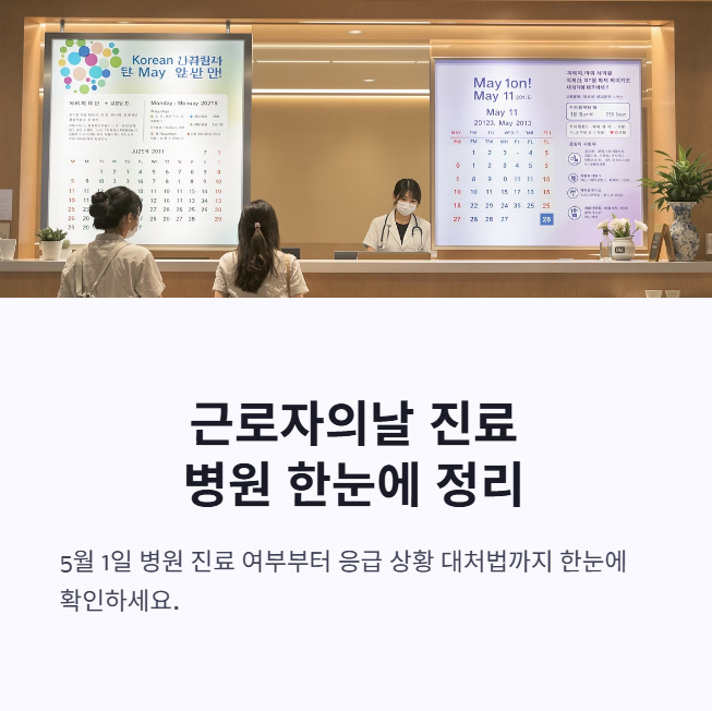 근로자의날 병원휴무 썸네일