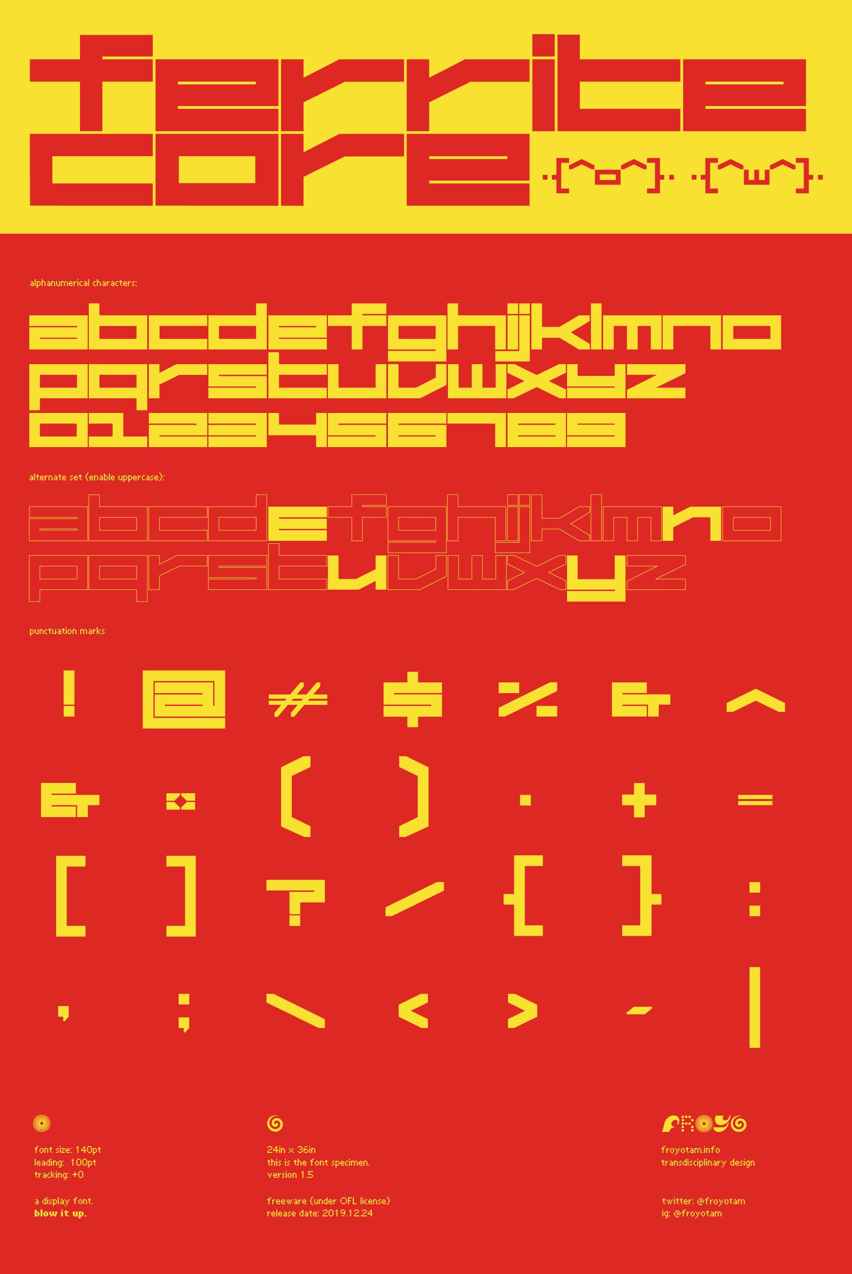 무료글씨체다운 Ferrite Core