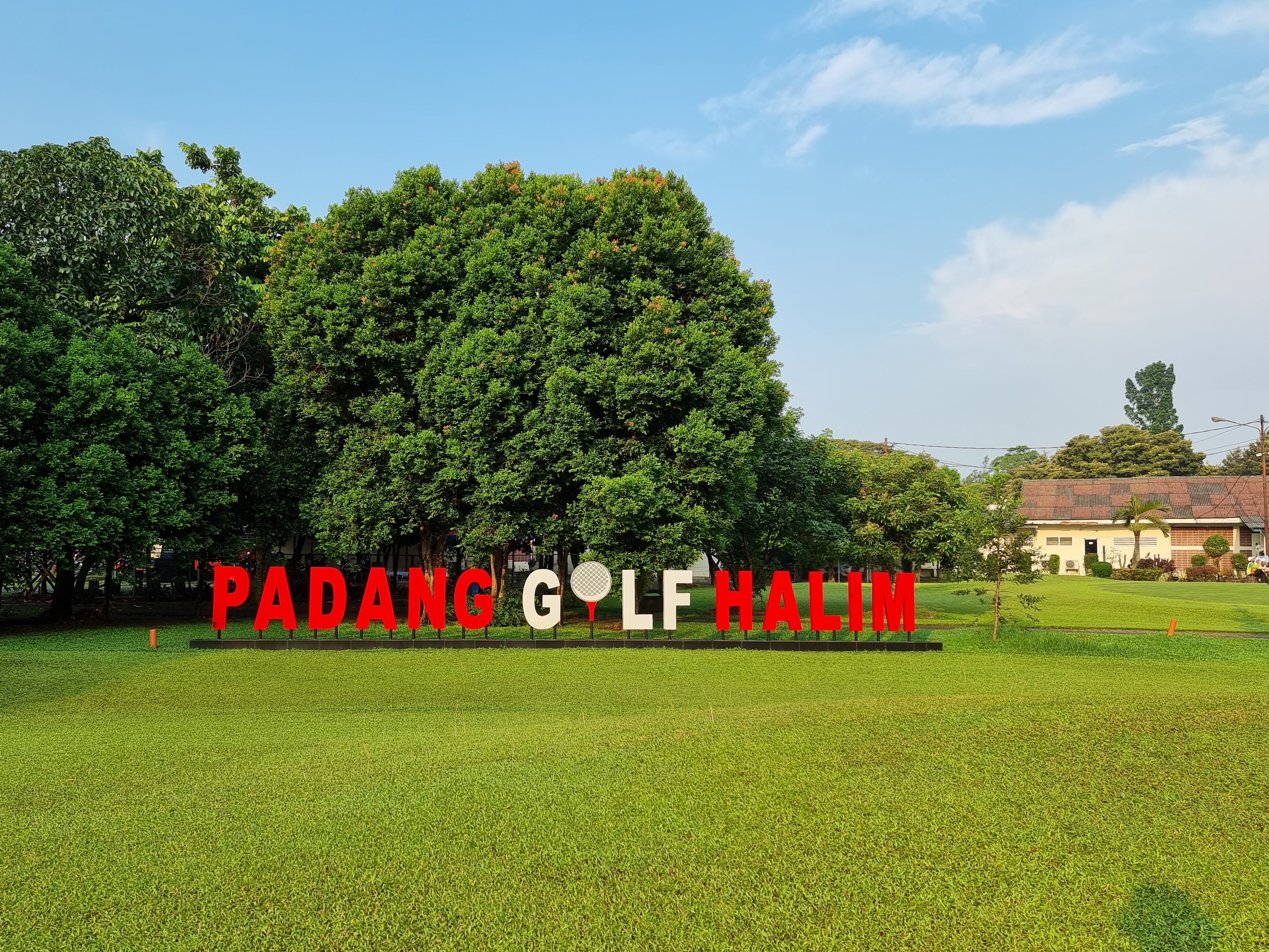  눈으로 하는 골프 라운드_Padang Golf Halim