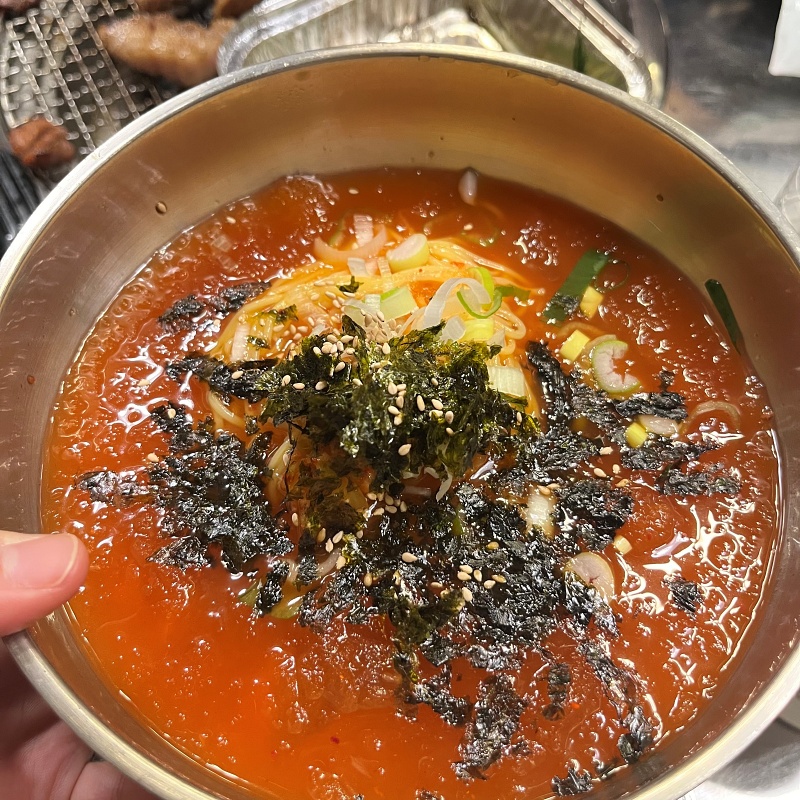 양평동장군집_김치말이국수