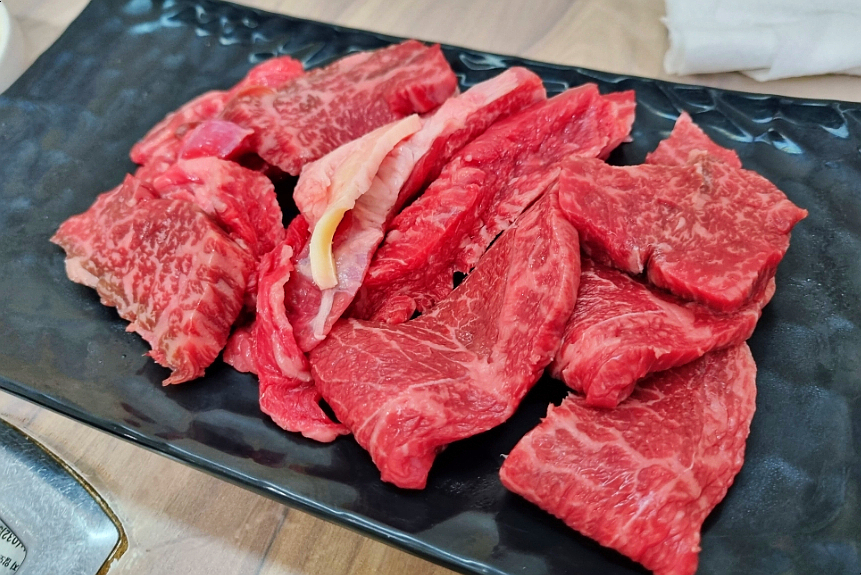 박대산 한우식육식당 소고기