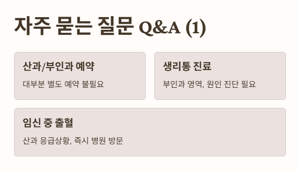 자주 묻는 질문 Q&amp;A 1