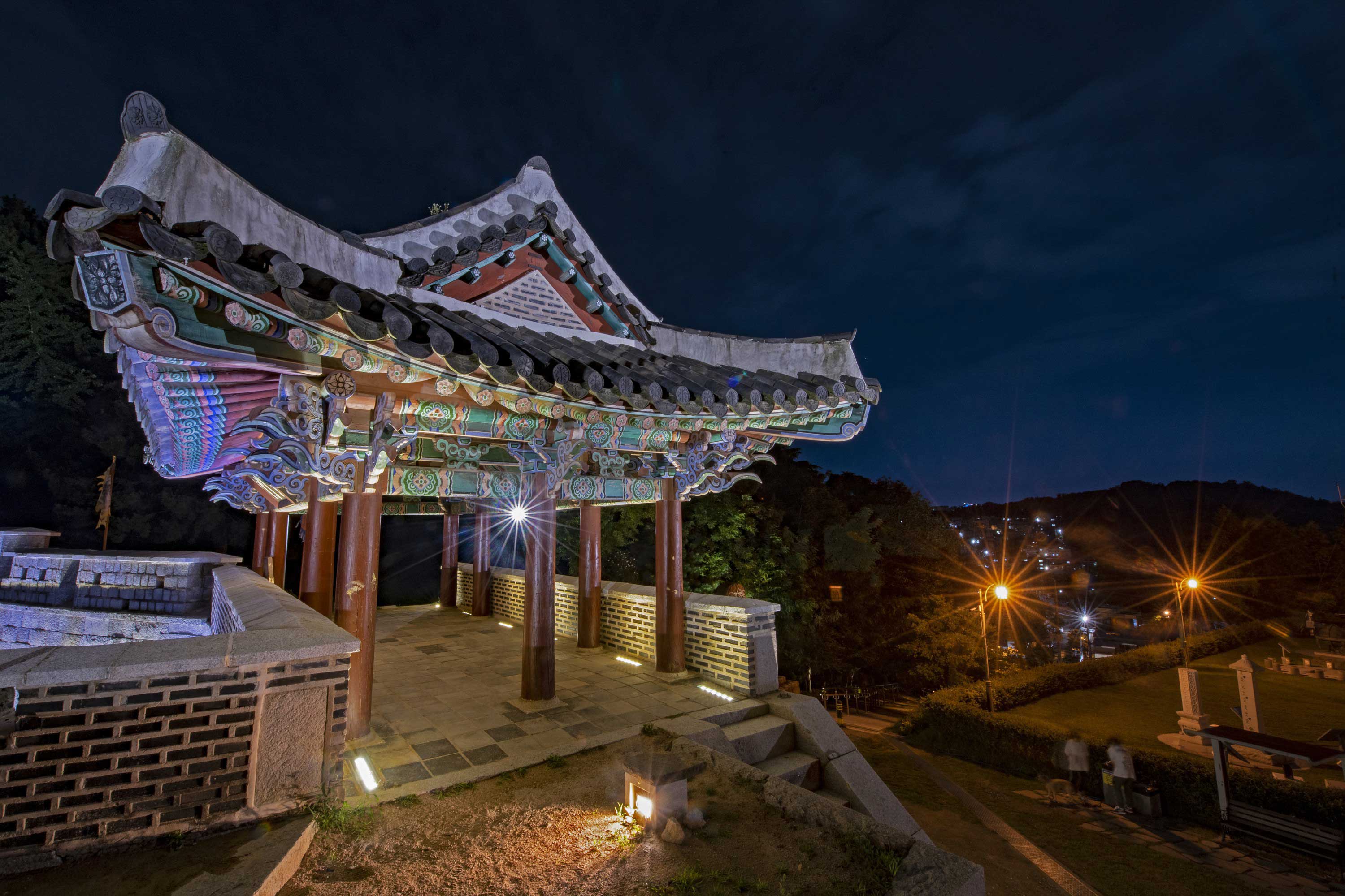 동래읍성 야경