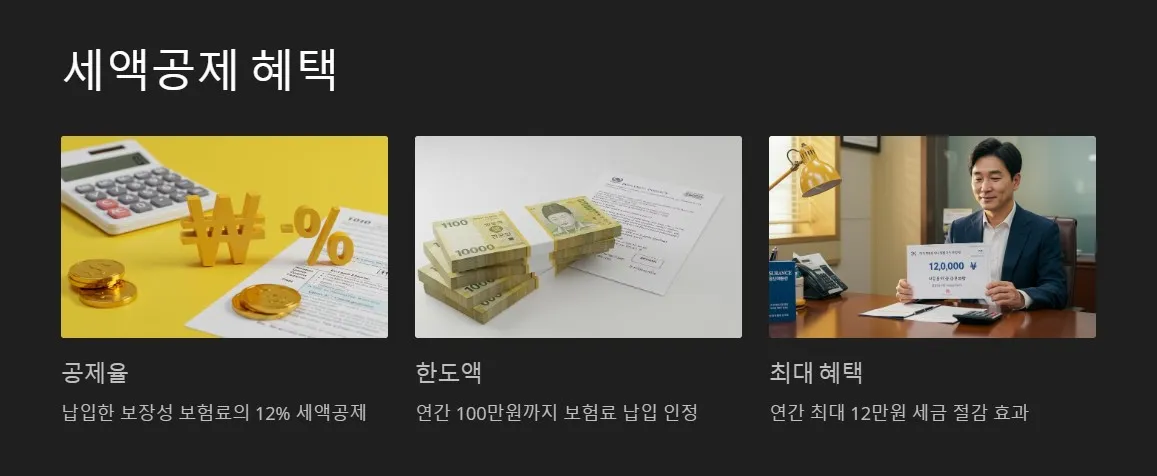 세액공제 혜택