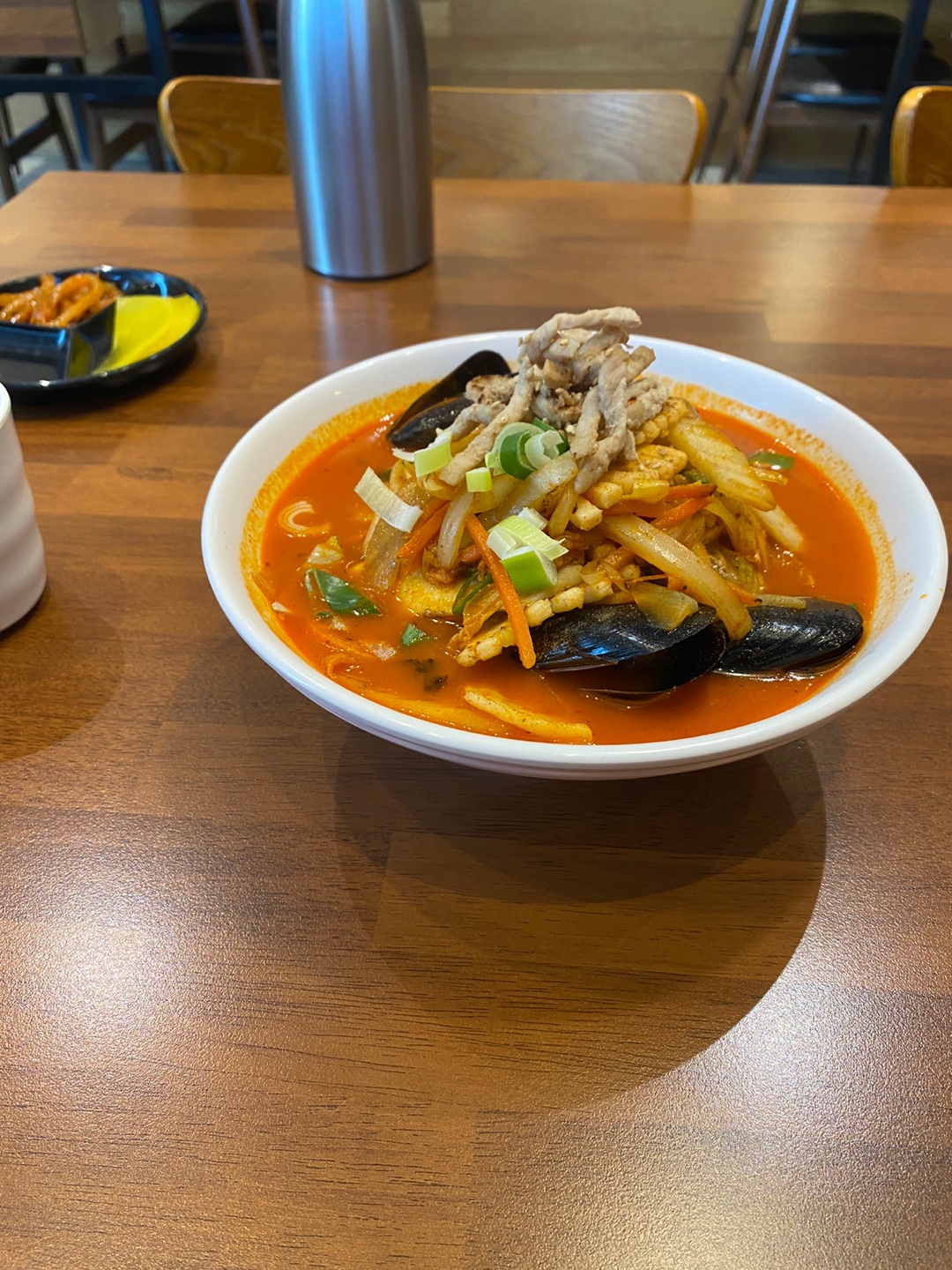 사미반점 짬뽕 매운맛