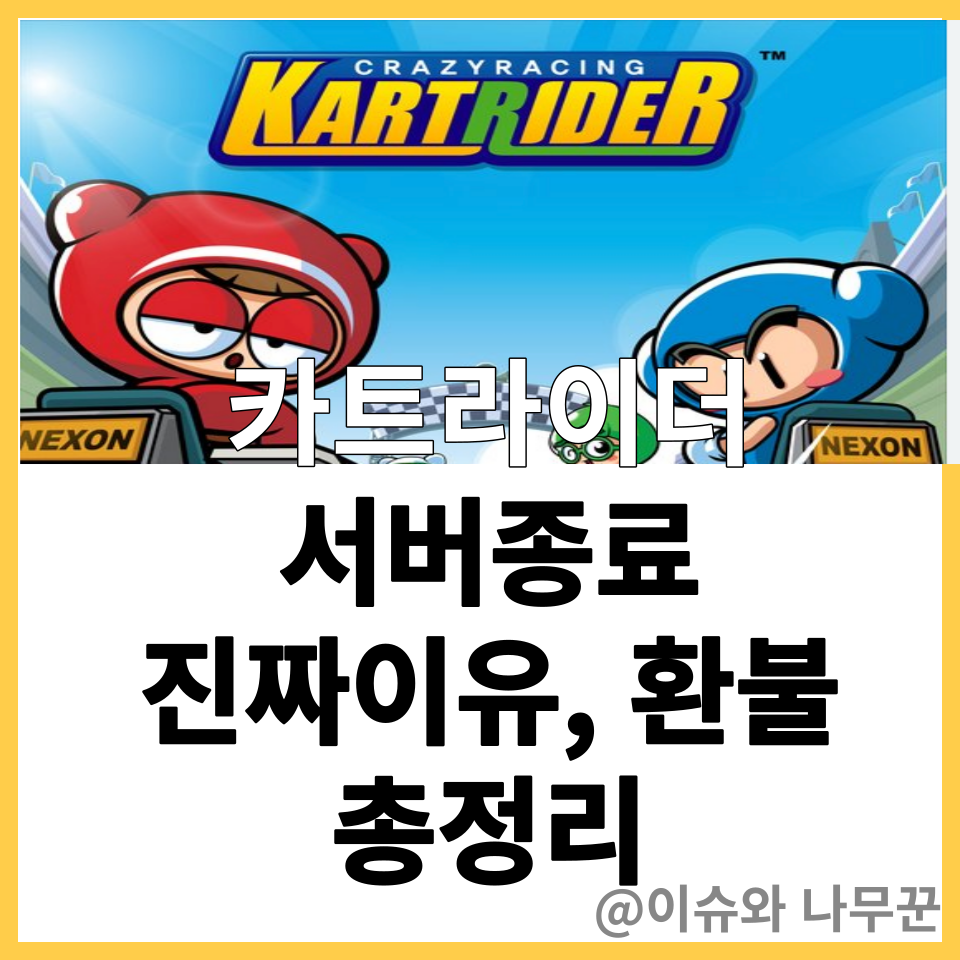 카트라이더 서버 종료