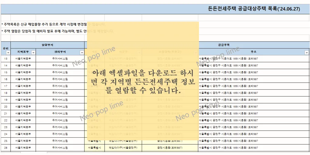 든든전세주택위치