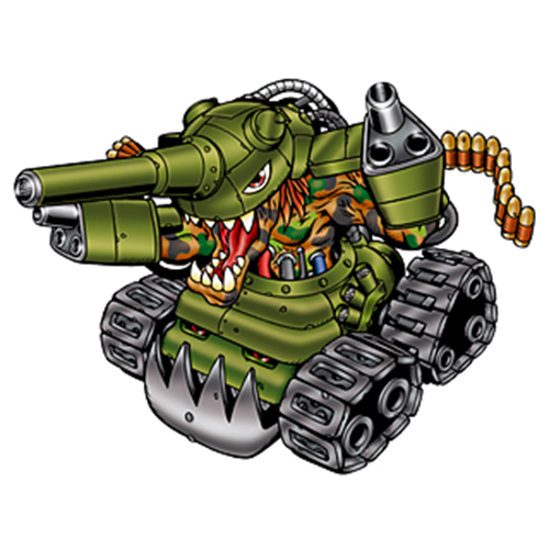  [디지몬도감] 탱크몬 タンクモン TANKMON TANKMON