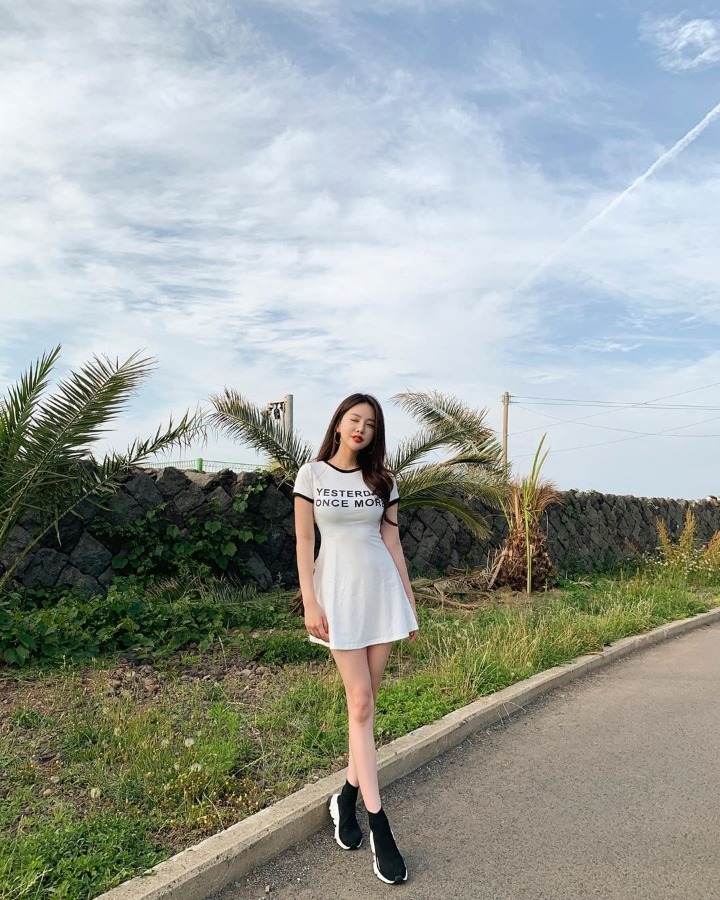  유튜버 손나나 인스타 셀카