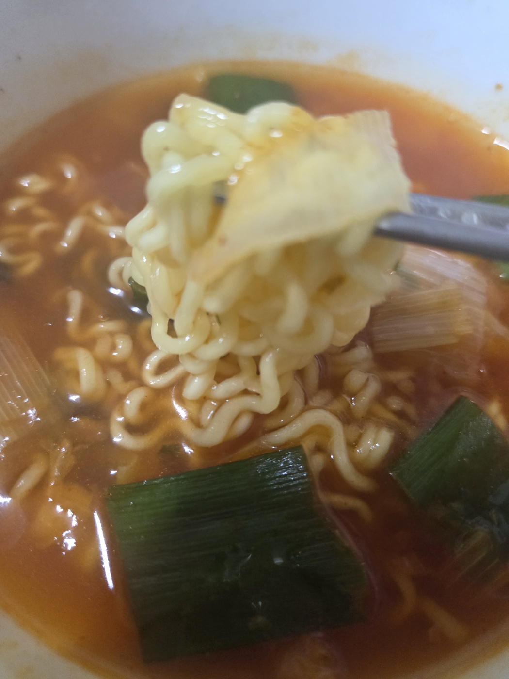 라면 반개