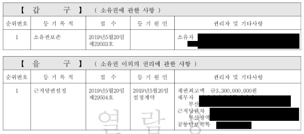 등기부등본보는법7